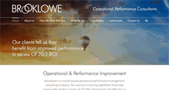 Desktop Screenshot of brooklowe.com